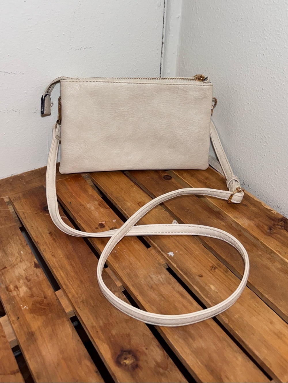 Vegan Leather Crossbody Bag